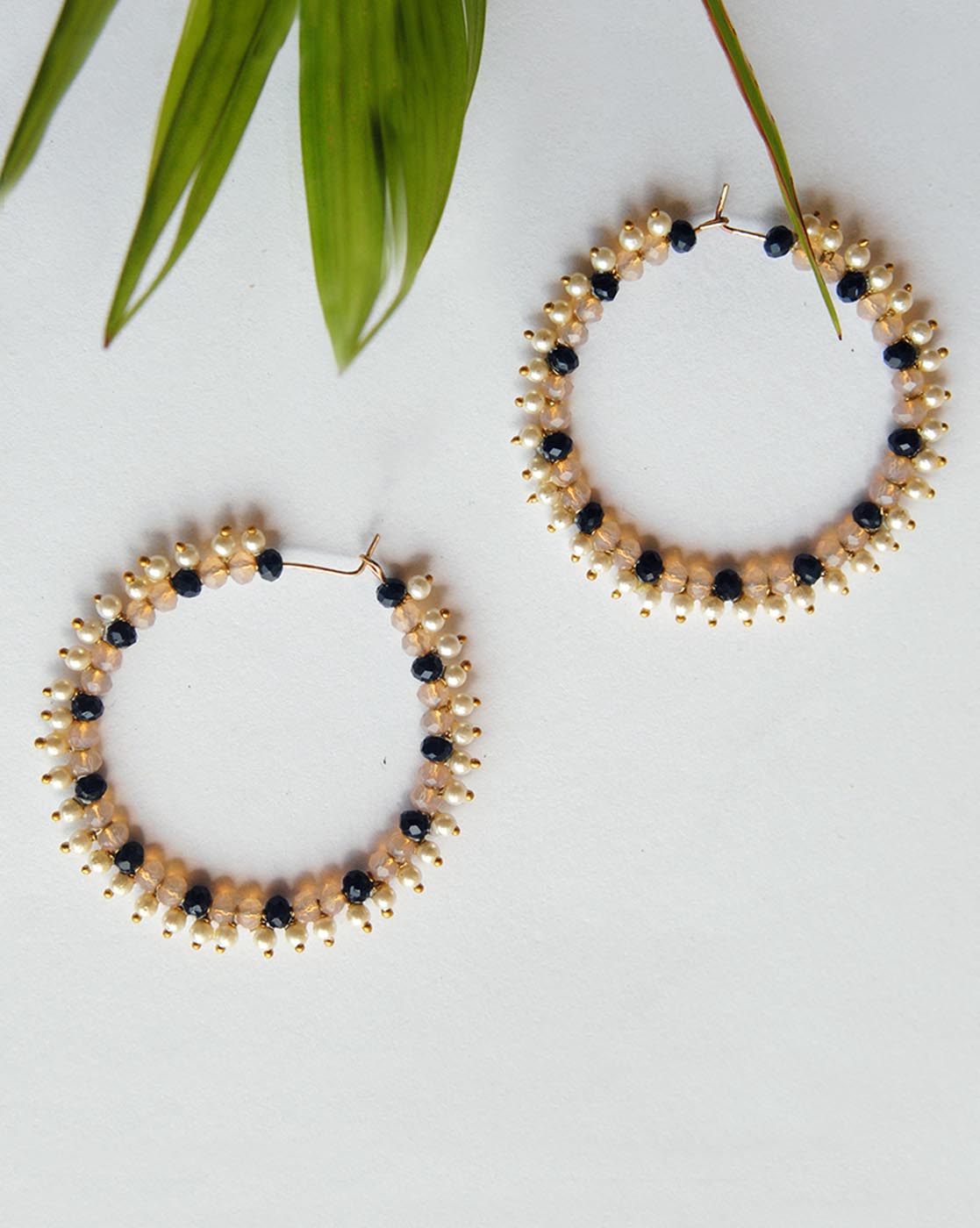 Duotone Hoops Earrings 