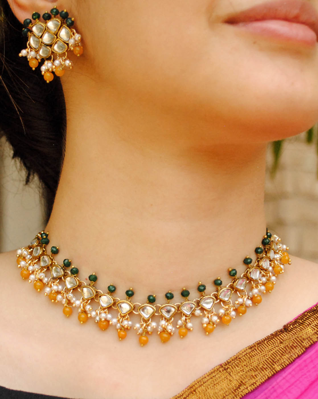 Maharani Haar Necklace Set