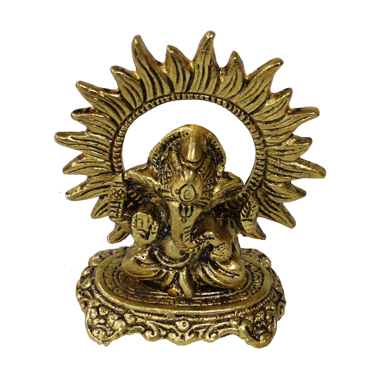 Metal Gold Ganesha