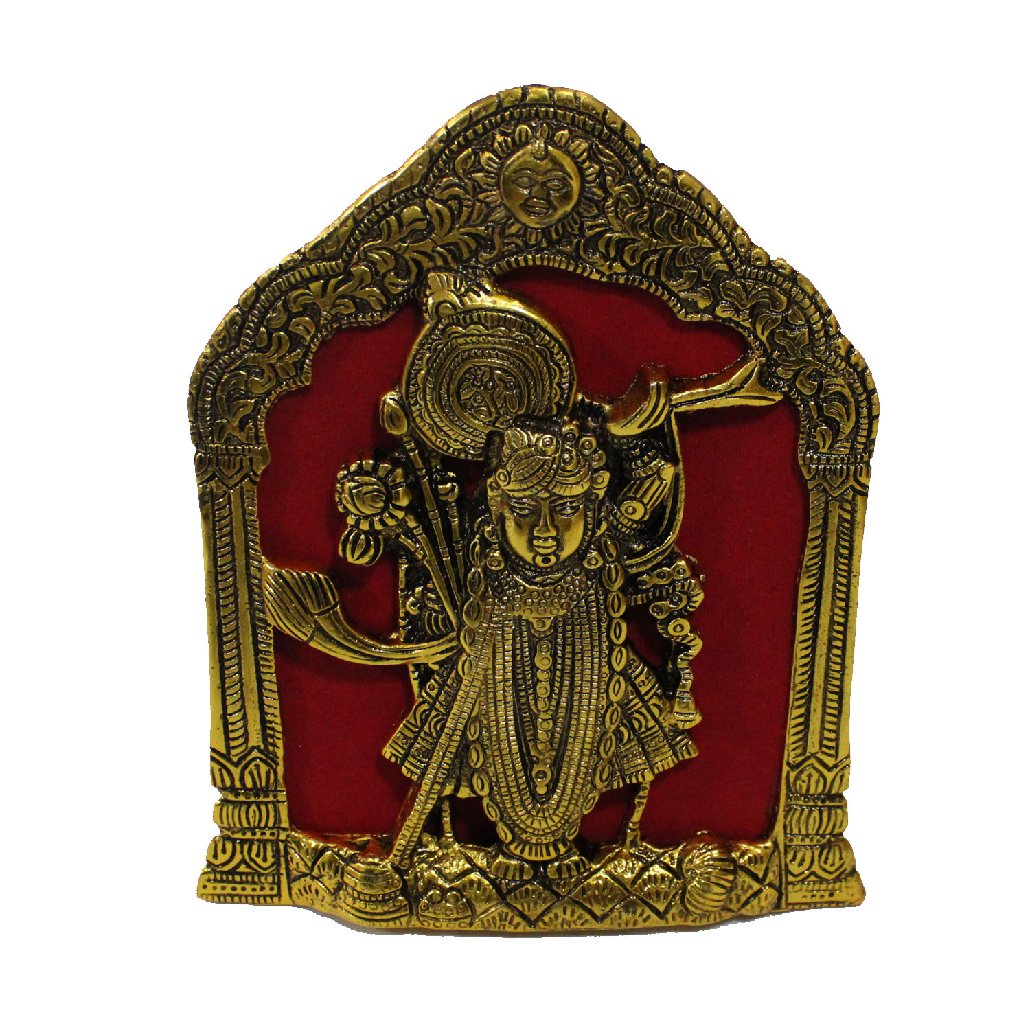 Metal Gold Shrinathji Frame