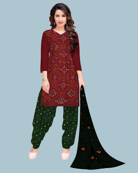 MADHAV Bandhani special vol 1 cotton dress material
