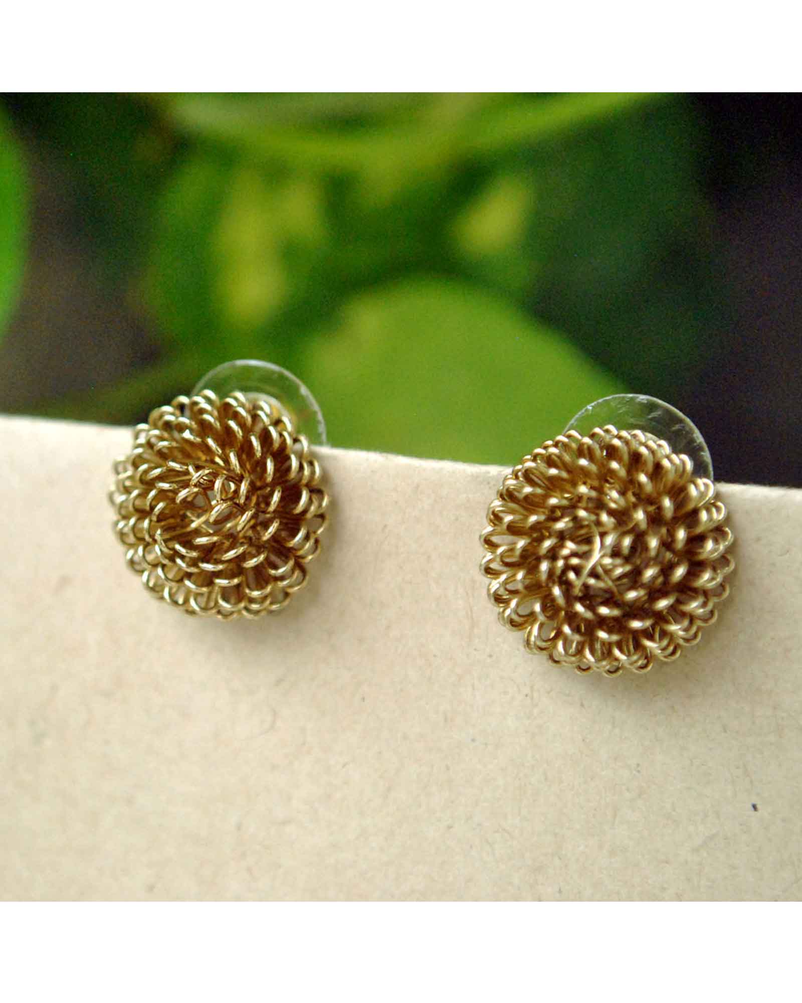 Porcupine Studs Earrings