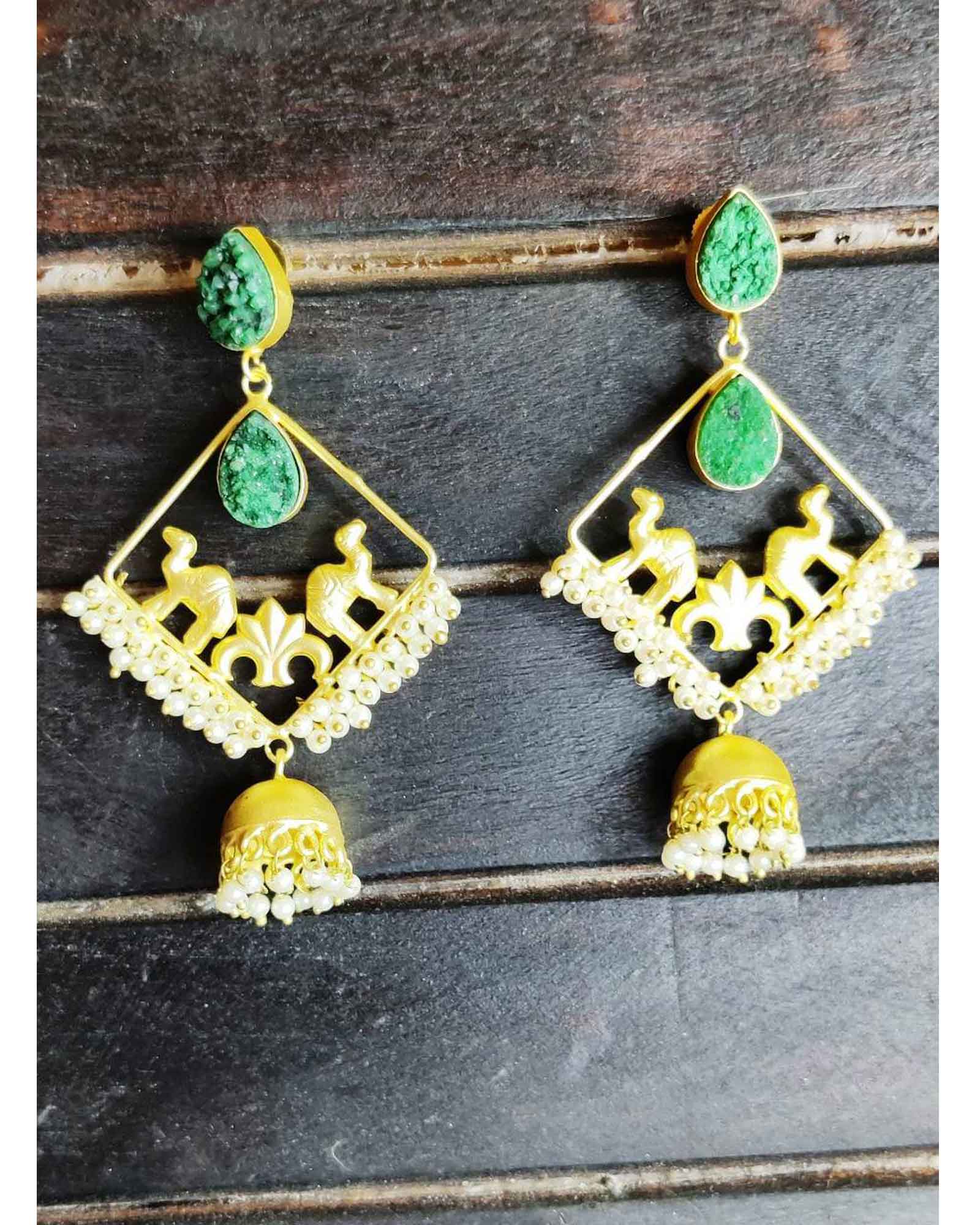 Traditional Motif Earrings