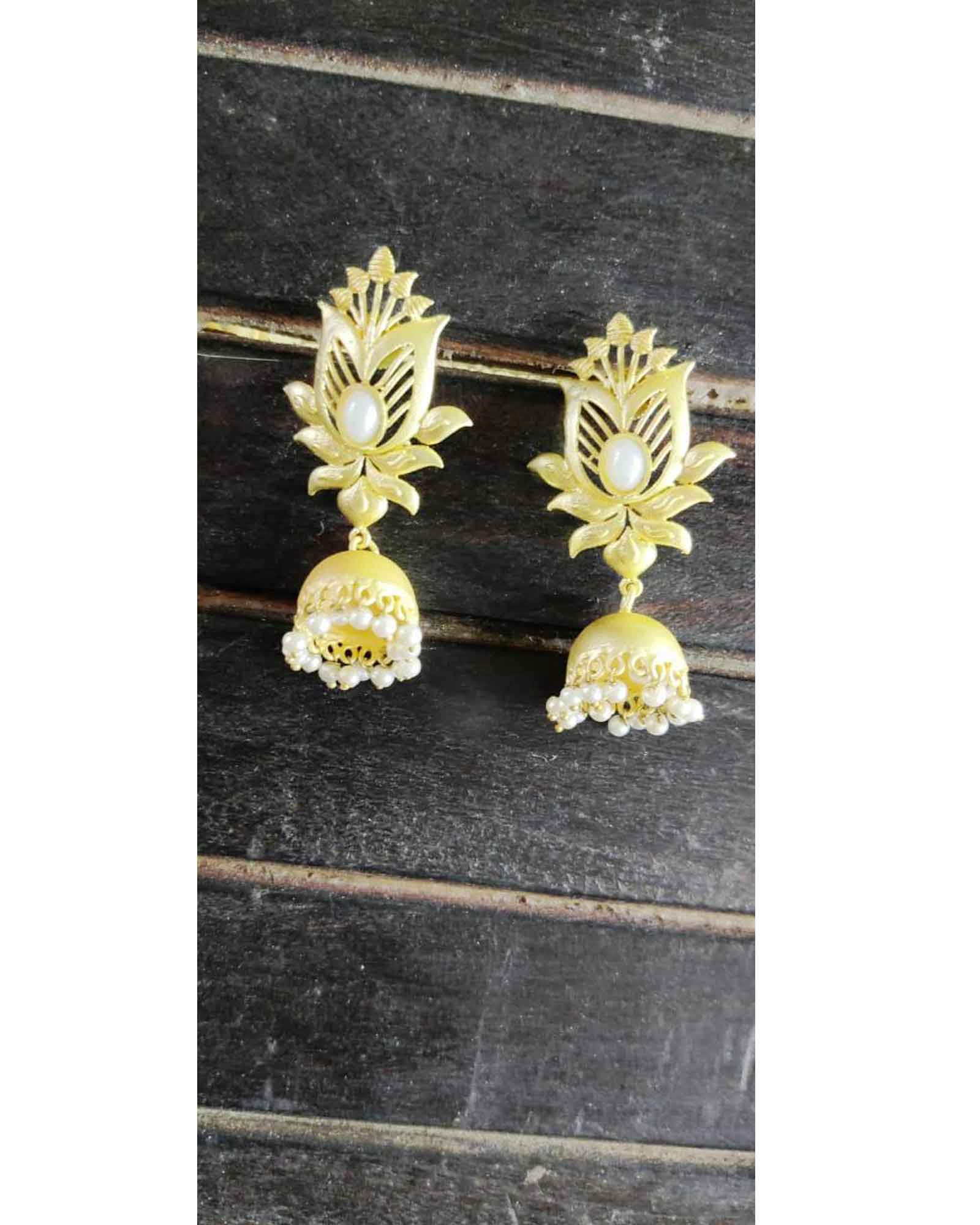 Lotus Earrings