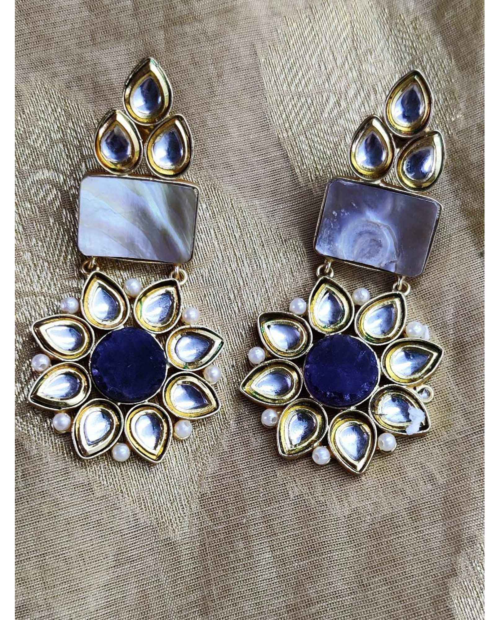 Buy SHAZE Star Earrings | Shoppers Stop