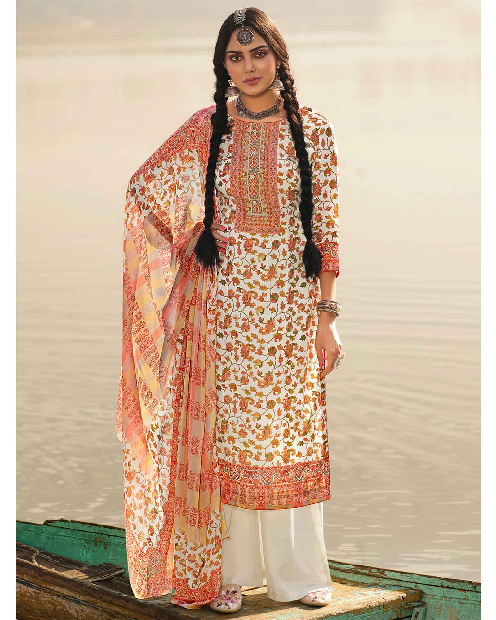 Buy Yellow Dress Material for Women by Hinayat Fashion Online | Ajio.com