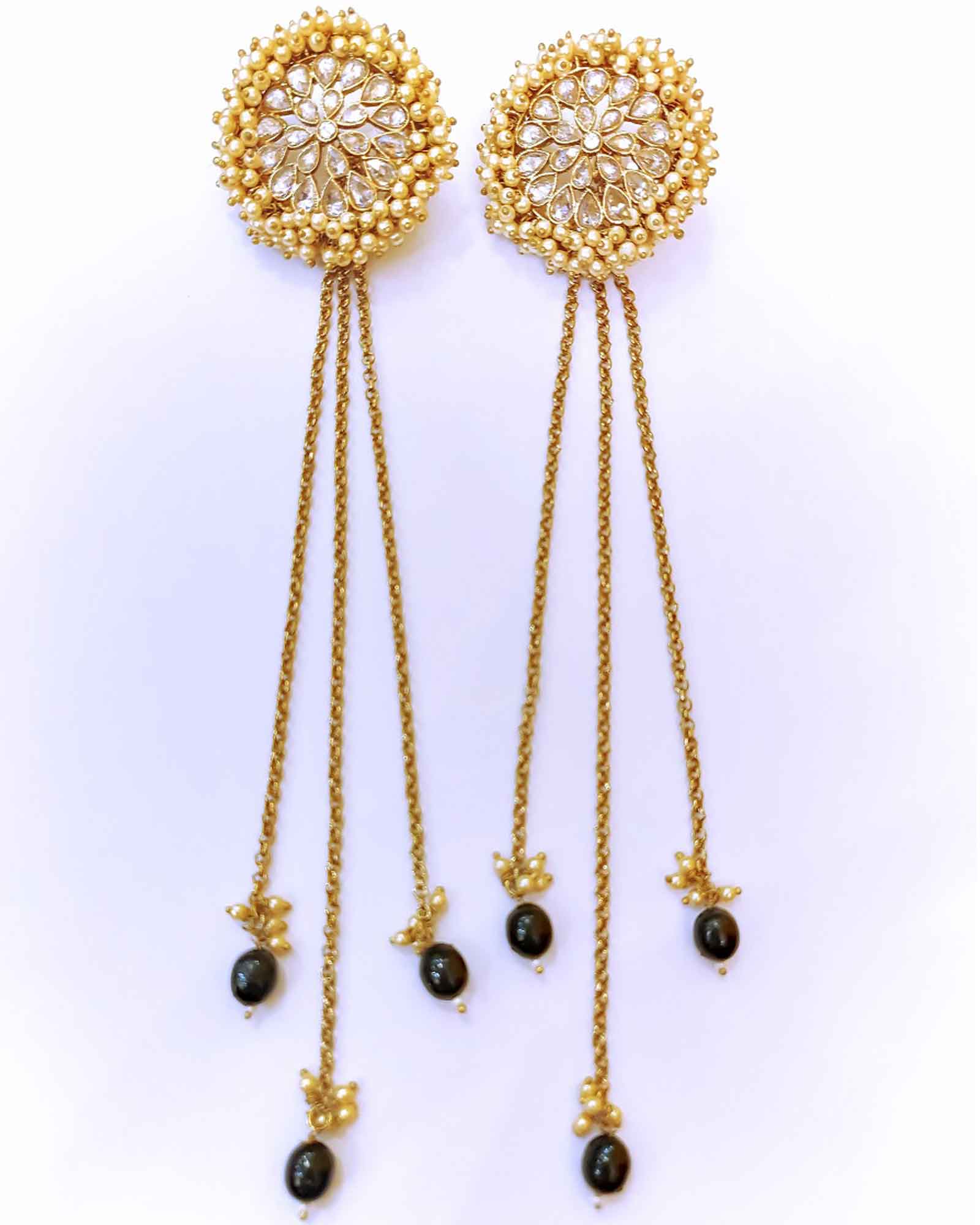 Amaira Two in One Kundan Earrings