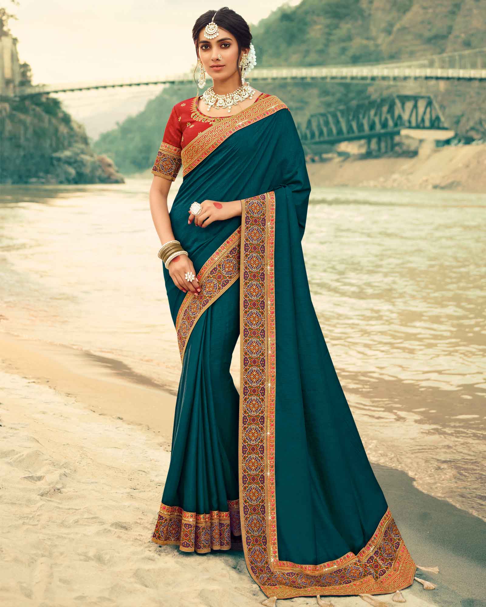 Kanchipuram sarees | latest Designer kanjeevaram saree online from weavers  | TPKCH00353