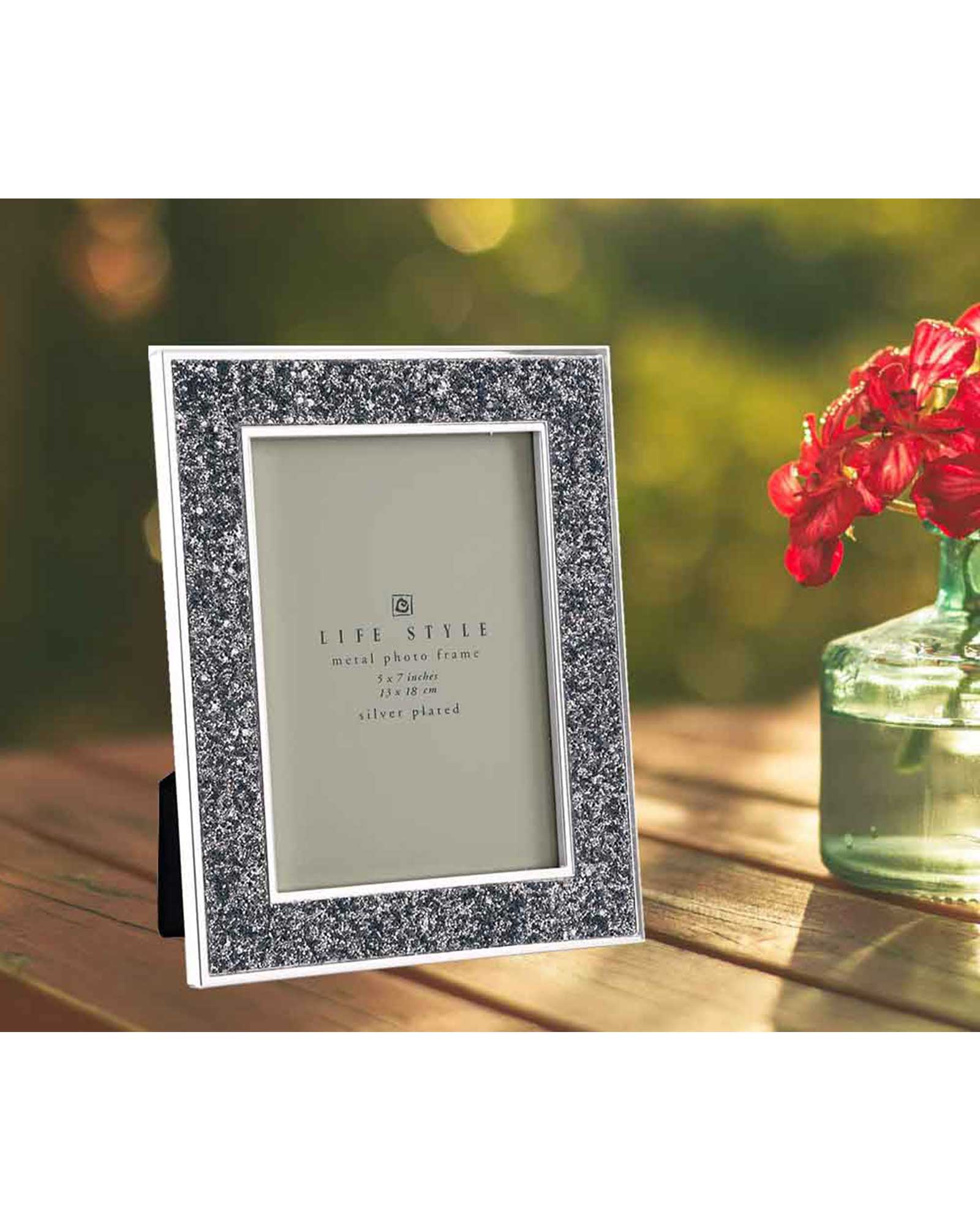 Silverdust Frame 5 X 7 Inch