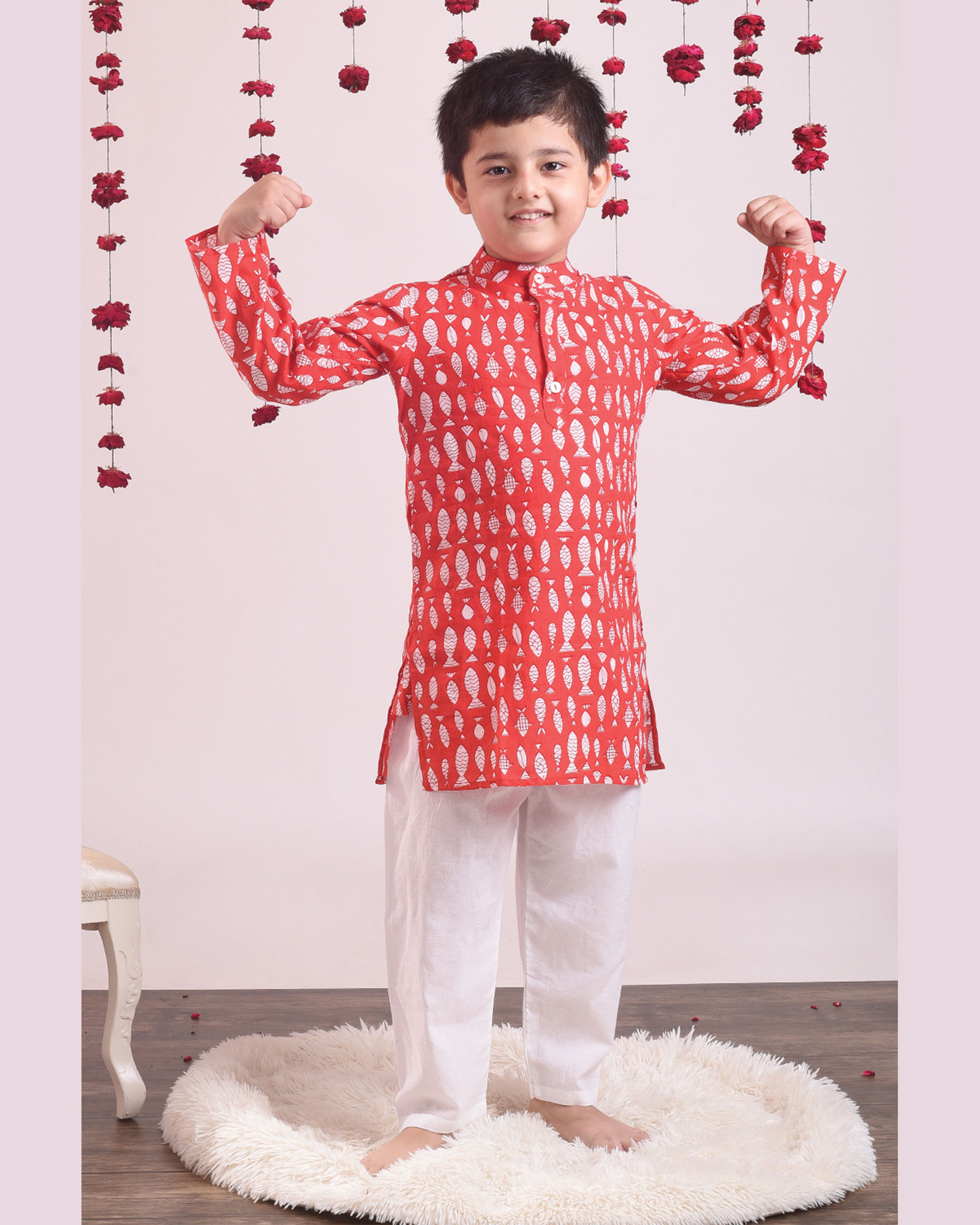 Fish Kurta Set