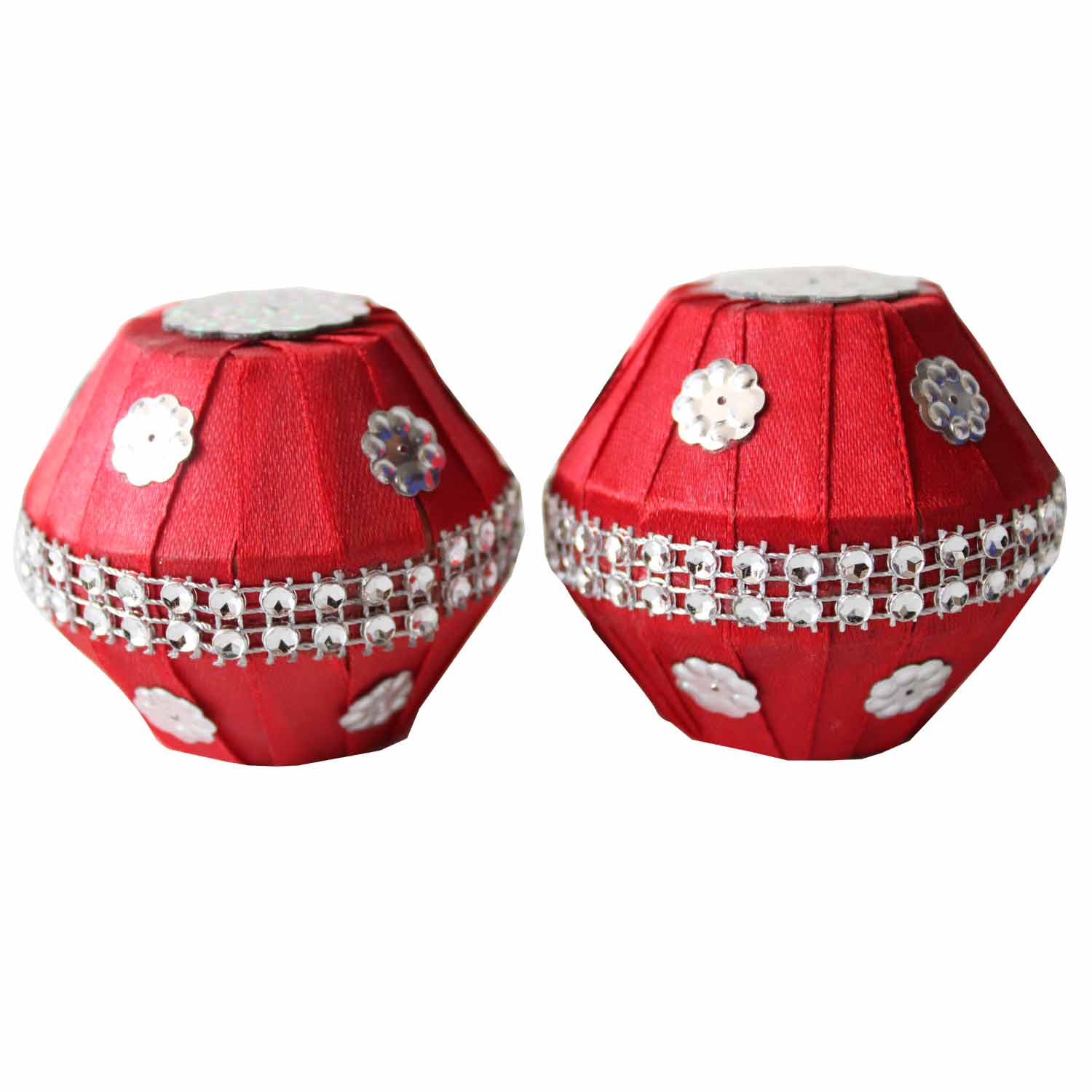 Samput - Red Clay, Hindu Wedding Ritual item (2 pieces)