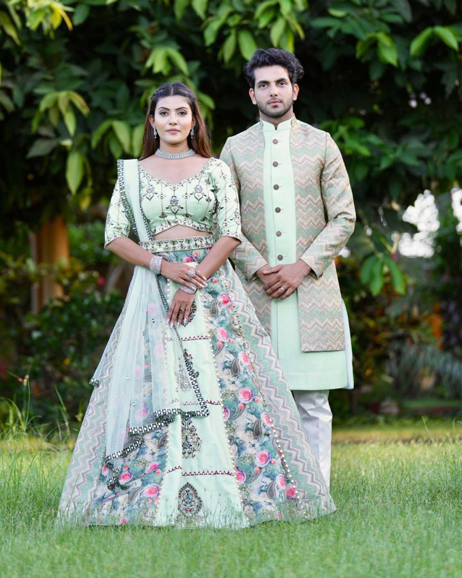 Pin by santhosh on reception | Wedding matching outfits, Couple wedding  dress, Couple dress