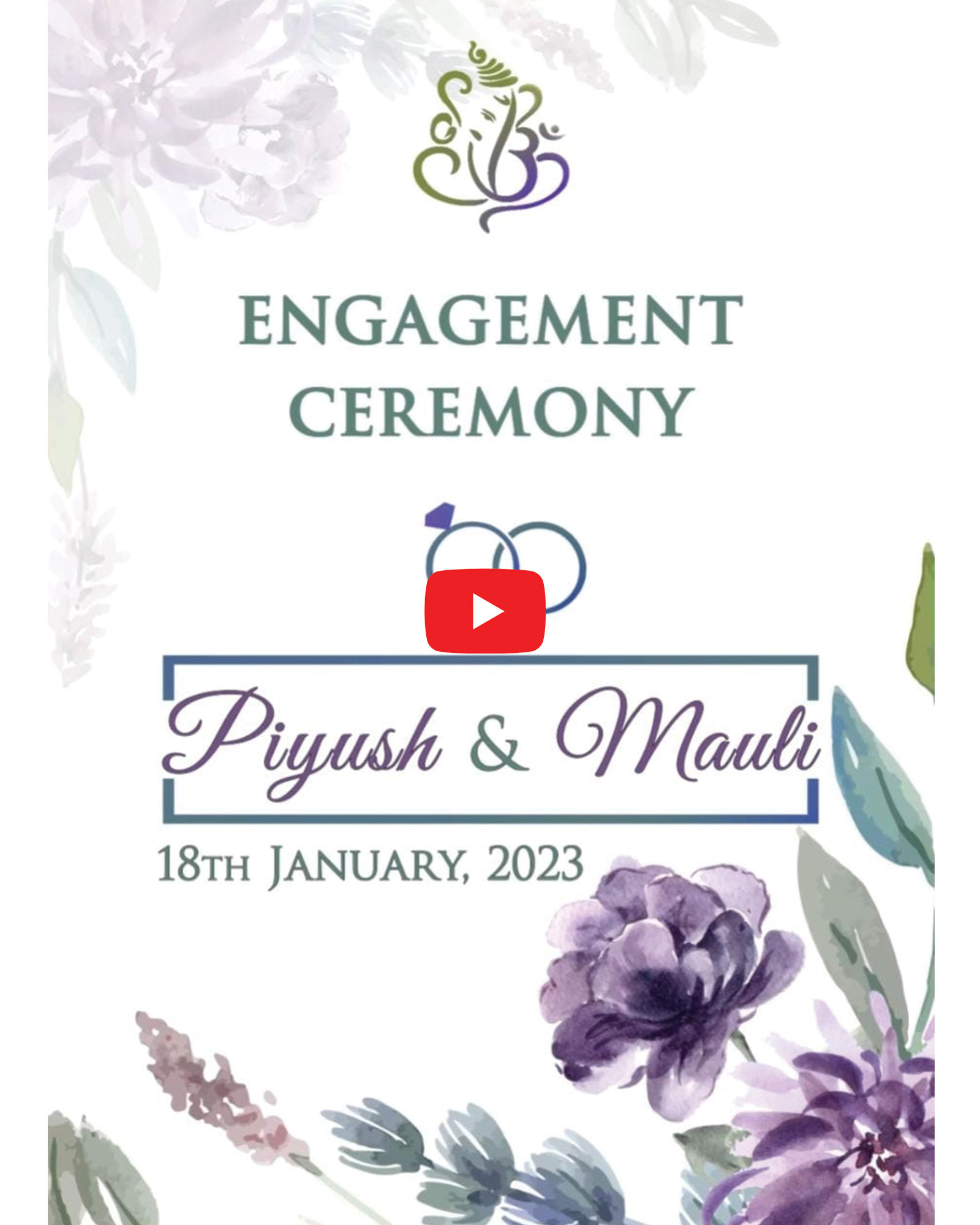 Save The Date Einvite Video For Wedding (Engagement 9)