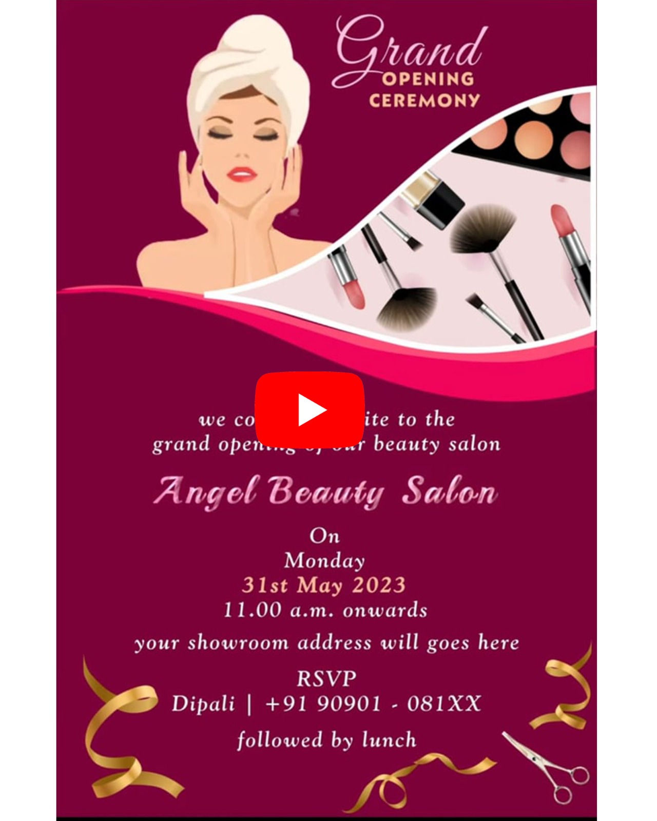 Opening Ceremony Invitation Video (Opening 3)