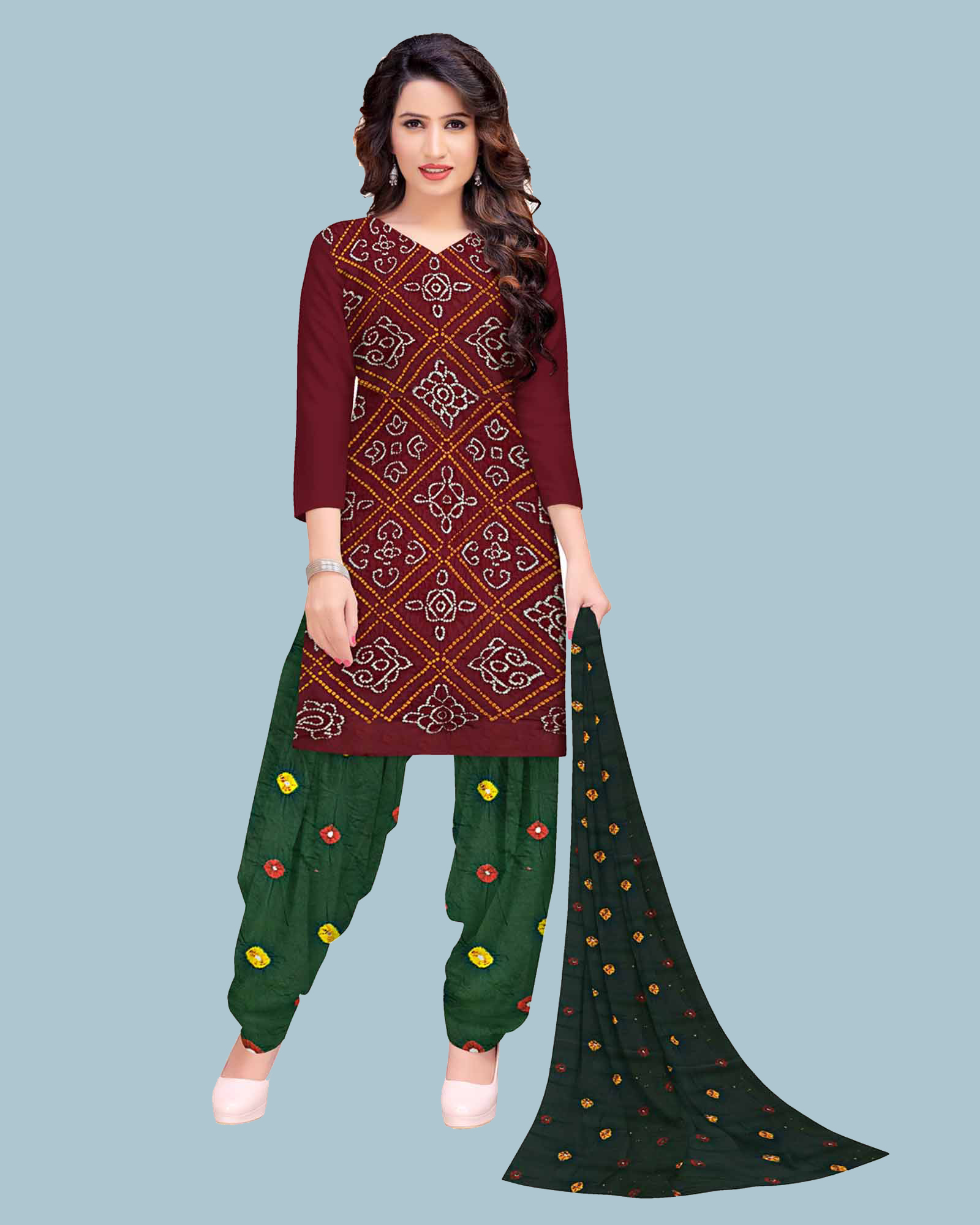 Balaji Cotton Launched Lotus Pure Cotton Collection Patiyala Style Dress  Material Salwar Suits Wholesale Dealer Surat