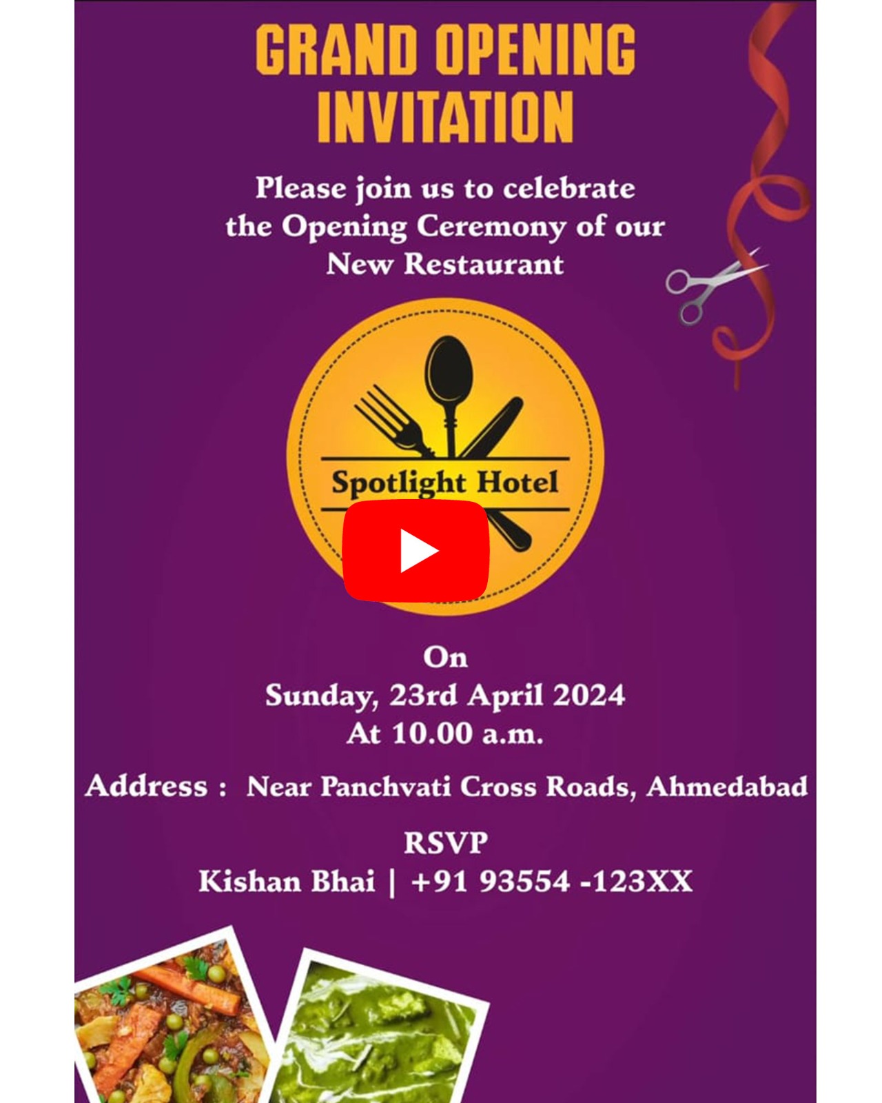 Grand Opening Invitation Templates | Customize & Download (Free)